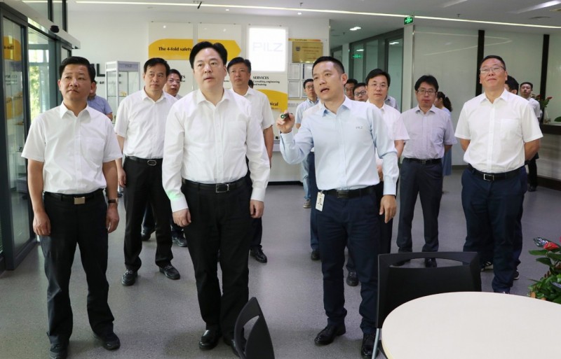 常州市市长陈金虎调研中国（常州）德国中心建设情况